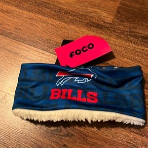 Buffalo bills winter headband NWT